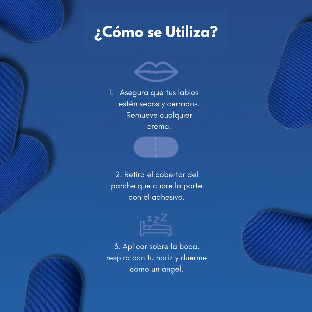 Parche bucal Zleeper (30 unidades)